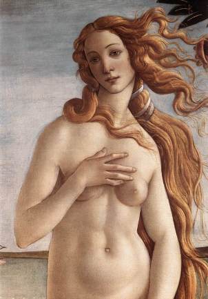 The Birth of Venus (detail)
